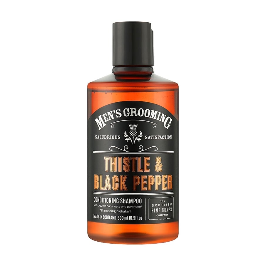 Чоловічий шампунь-кондиціонер для волосся Scottish Fine Soaps Mens Grooming Conditioning Shampoo Чортополох та чорний перець, 300 мл